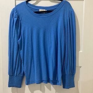 Nation LTD Blue Long Sleeve Tee